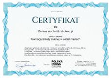 certyfikat MSiW